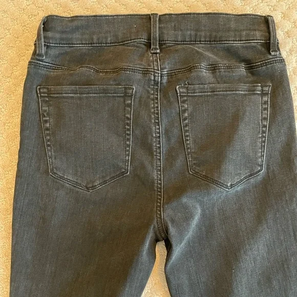 PacSun High Rise Jegging Distressed Denim Jeans Washed Black 26 - Picture 10 of 13
